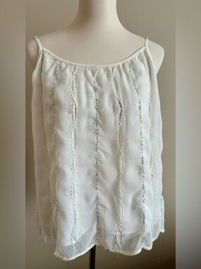 Denim & Supply Ralph Lauren Beaded, Lined Camisole